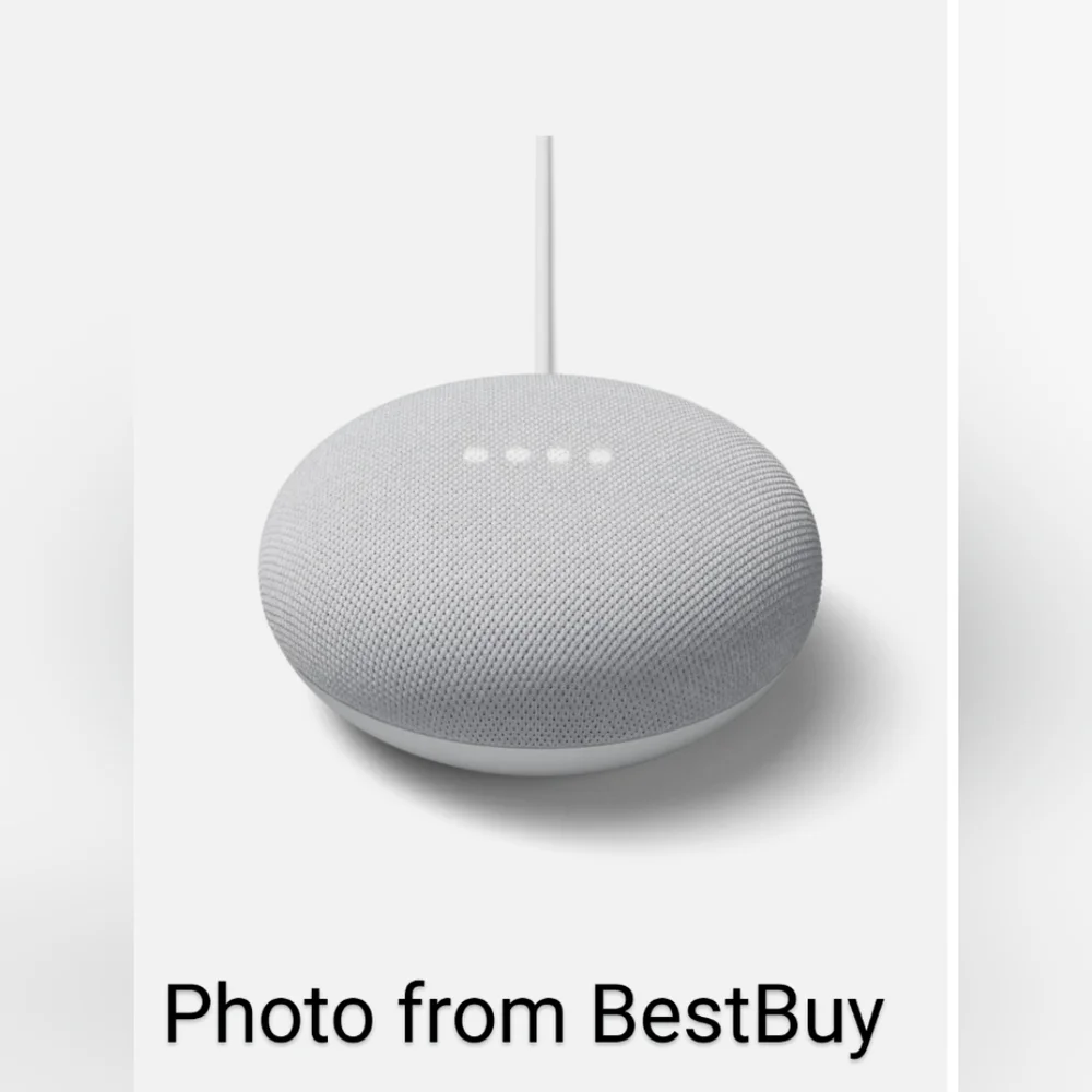 Google Nest Mini, 2nd Generation, Chalk - NEW!
